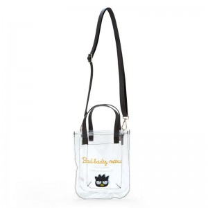 Sanrio Badtz-maru Clear 2-Way Mini Bags Tote USA | KHABD-5703