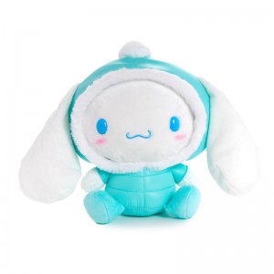 Sanrio Cinnamoroll 12" Plush (Winter Puffer Series) Sanrio Characters Plushies USA | WKDNE-4129