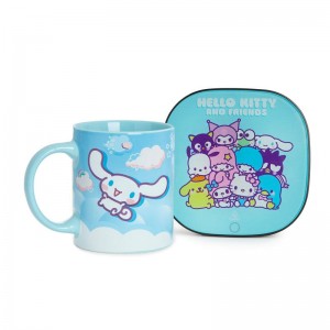 Sanrio Cinnamoroll Coffee Warmer Set Sanrio Characters Mug USA | UNRYQ-0158