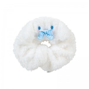 Sanrio Cinnamoroll Cozy Plush (Gingham Bow) Sanrio Characters Scrunchie USA | NHUYW-8746