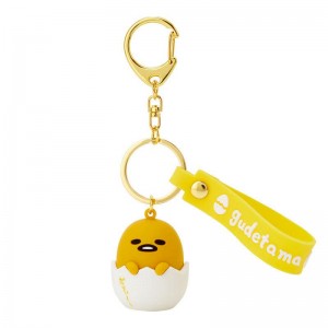 Sanrio Gudetama Signature Sanrio Characters Keychain USA | GZKDT-9305