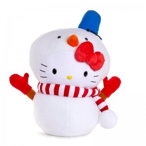 Sanrio Hello Kitty 24" XL Holiday Snowman Plush Sanrio Characters Plushies USA | ULQAV-8120