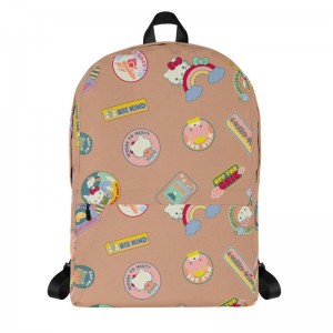 Sanrio Hello Kitty Adventure Camp All-Over Print Sanrio Characters Backpack USA | UMIRE-8413