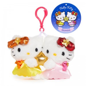 Sanrio Hello Kitty Gemini Mascot (Zodiac Series) Sanrio Characters Clip USA | AUFYB-6940