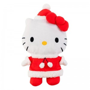 Sanrio Hello Kitty Holiday Plush Cuddle Buddy Sanrio Characters Plushies USA | EBPDV-2741