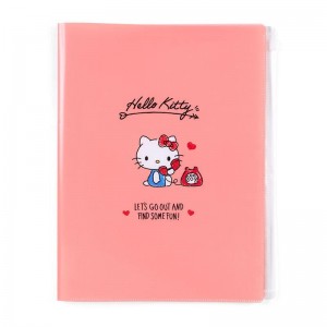 Sanrio Hello Kitty Multi-Pocket Sanrio Characters File Folder USA | BTGHV-9704