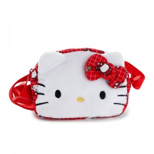 Sanrio Hello Kitty Plush (Ruby Red Series) Sanrio Characters Crossbody Bag USA | ITGZR-7293