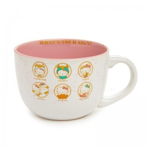 Sanrio Hello Kitty Zodiac Ceramic Soup Sanrio Characters Mug USA | RGSPM-4567