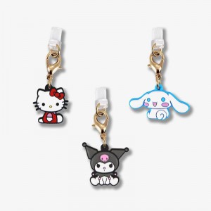 Sanrio Hello Kitty and Friends x Sonix Charging Port 3-Pc Set Sanrio Characters Charms USA | BUGKL-7051