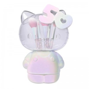 Sanrio Hello Kitty x Impressions Vanity 50th Anniv. 6-Pc Brush Sanrio Characters Gift Set USA | CEANH-7920