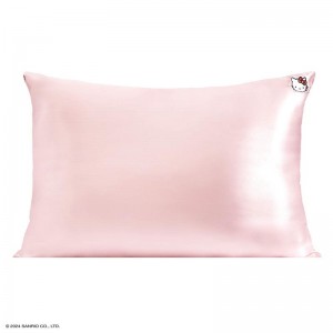 Sanrio Hello Kitty x Kitsch Facecase (Solid Pink) Sanrio Characters Pillow USA | OLQAX-1257
