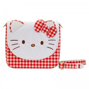 Sanrio Hello Kitty x Loungefly Gingham Sanrio Characters Crossbody Bag USA | GTKXJ-8297