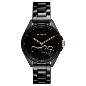 Sanrio Hello Kitty x MVMT Coronada (Gloss Black) Accessories Watch USA | URXDT-9748