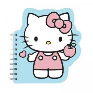 Sanrio Hello Kitty x Studio Oh! Classic Blue Die-Cut Sanrio Characters Notebook USA | EOUDX-6059