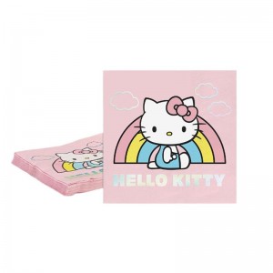 Sanrio Hello Kitty x Studio Oh! Rainbow Skieseon Sanrio Characters Napkins USA | AGPUW-3680