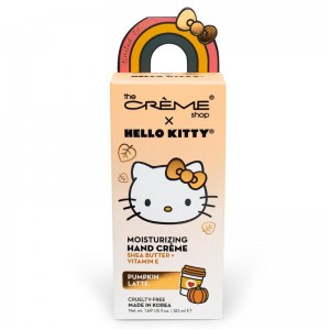 Sanrio Hello Kitty x The Crème Shop Moisturizing Hand Crème (Pumpkin Latte) Sanrio Characters Hand Crème USA | VDLGE-2879