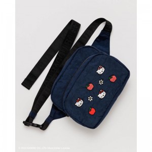 Sanrio Hello Kitty xgu Embroidered Sanrio Characters Fanny Pack USA | CJYMV-3917