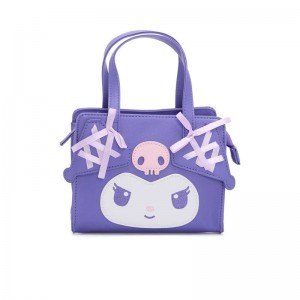 Sanrio Kuromi 2-Way Mini Purple (Dainty Doll Series) Sanrio Characters Handbag USA | NAHWB-1830