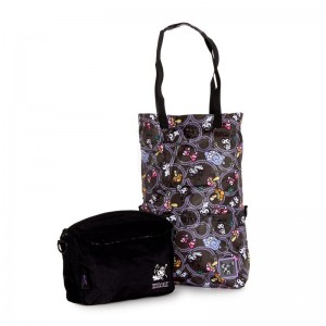 Sanrio Kuromi 2-in-1 Sanrio Characters Shoulder Bag USA | JXHSR-8914
