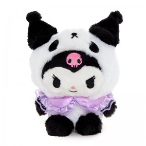 Sanrio Kuromi 6" Panda Plush Sanrio Characters Plushies USA | DBTQU-0796