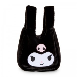 Sanrio Kuromi Classic Plush Bags Tote USA | NTIYV-9280