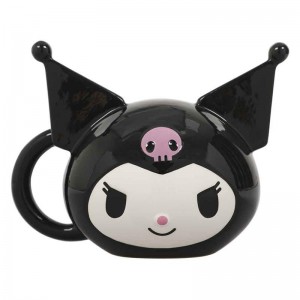 Sanrio Kuromi Face Sculpted Sanrio Characters Mug USA | MPTLH-1526