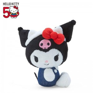 Sanrio Kuromi Mascot Plush (Hello, Everyone! Series) Sanrio Characters Keychain USA | EAVQS-6497