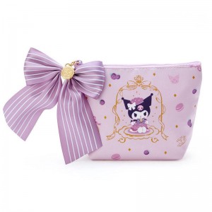 Sanrio Kuromi Zipper (Tea Room Series) Sanrio Characters Pouch USA | AMPJE-9812