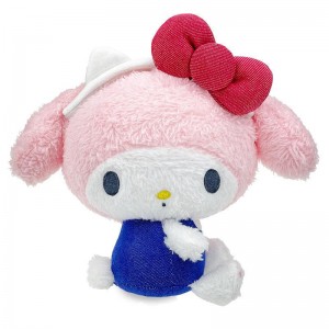 Sanrio My Melody 6" Mascot Plush (Hello, Everyone! Series) Sanrio Characters Plushies USA | EXWIH-7146