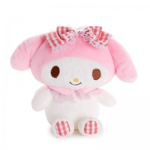 Sanrio My Melody 8" Plush (Gingham Angel Series) Sanrio Characters Plushies USA | KMBWL-9653