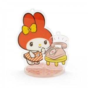 Sanrio My Melody Acrylic and Stand (Retro Room Series) Accessories Keychain USA | NPSXF-3286