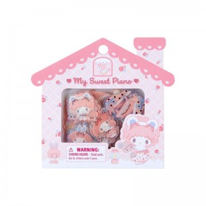 Sanrio My Sweet Piano 43-pc Mini (My Little Treasure Series) Sanrio Characters Sticker Pack USA | SVXBD-7649