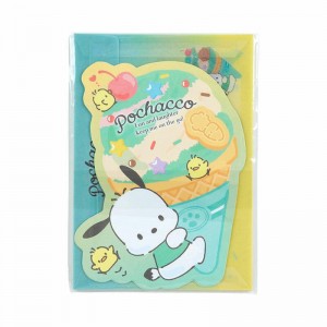 Sanrio Pochacco (Ice Cream Party Series) Sanrio Characters Letter Set USA | MPZVF-1783