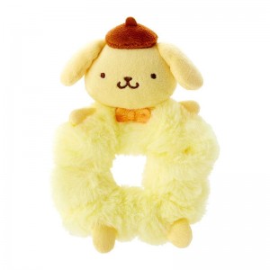 Sanrio Pompompurin Plush Sanrio Characters Scrunchie USA | RKBCX-6583