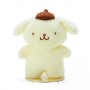Sanrio Pompompurin Standing Display Plush (Small) Sanrio Characters Plushies USA | ZOLPW-0347