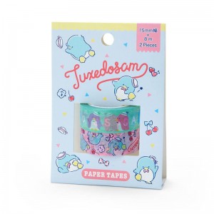 Sanrio Tuxedosam 2-Piece Washi Tape Set Sanrio Characters Tape Set USA | NGBDU-7853