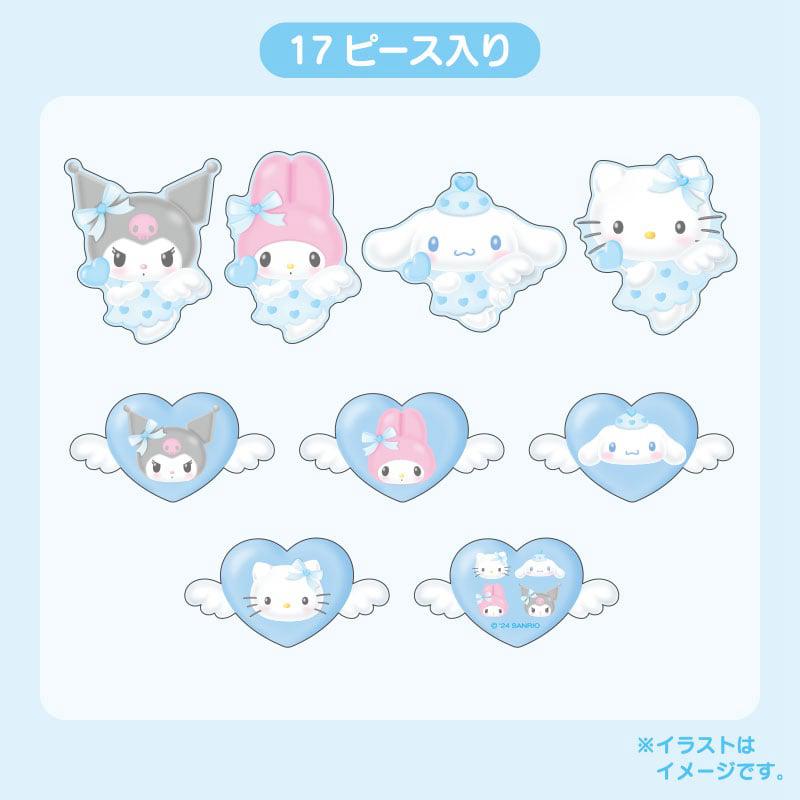 Sanrio 17-pc (Dreaming Angel Series Pt 2) Sanrio Characters Sticker Pack  USA |  BGQVW-7619