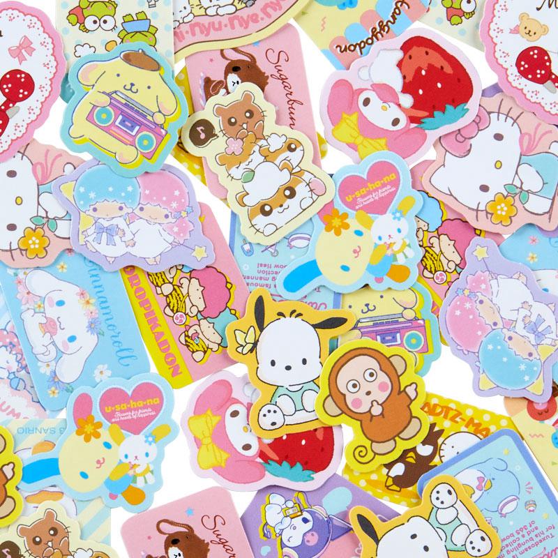 Sanrio 40-Piece Classic Mini Sanrio Characters Sticker Pack  USA |  OIXAT-9185