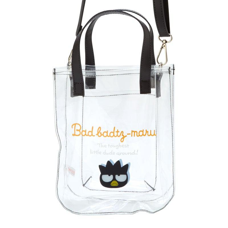 Sanrio Badtz-maru Clear 2-Way Mini Bags Tote  USA |  KHABD-5703