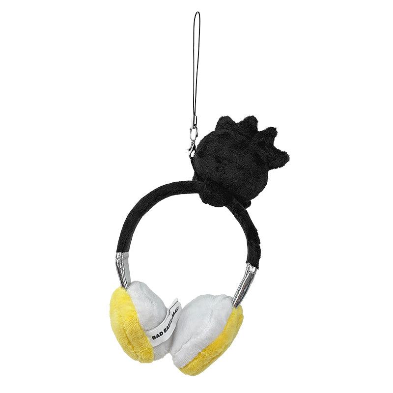 Sanrio Badtz-maru Plush Headphones Sanrio Characters Bag Charm  USA |  OBVLY-3482
