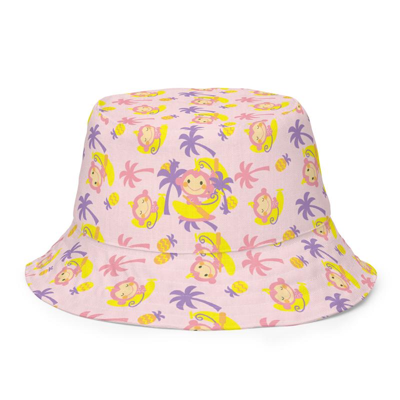 Sanrio Chi Chai Monchan Banana Boat Reversible Accessories Bucket Hat  USA |  SQCWL-4872