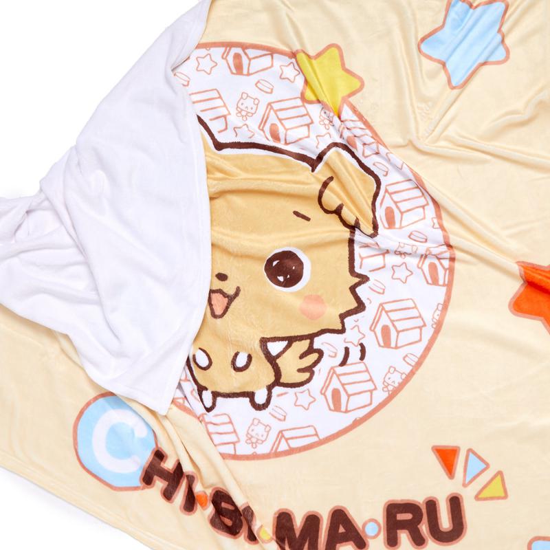 Sanrio Chibimaru Cheerful Pup Throw Sanrio Characters Blanket  USA |  AESYD-3075