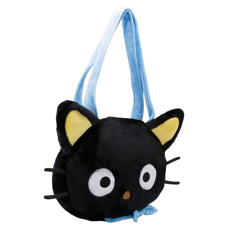 Sanrio Chococat Face Plush Bags Tote  USA |  OXEAD-0985