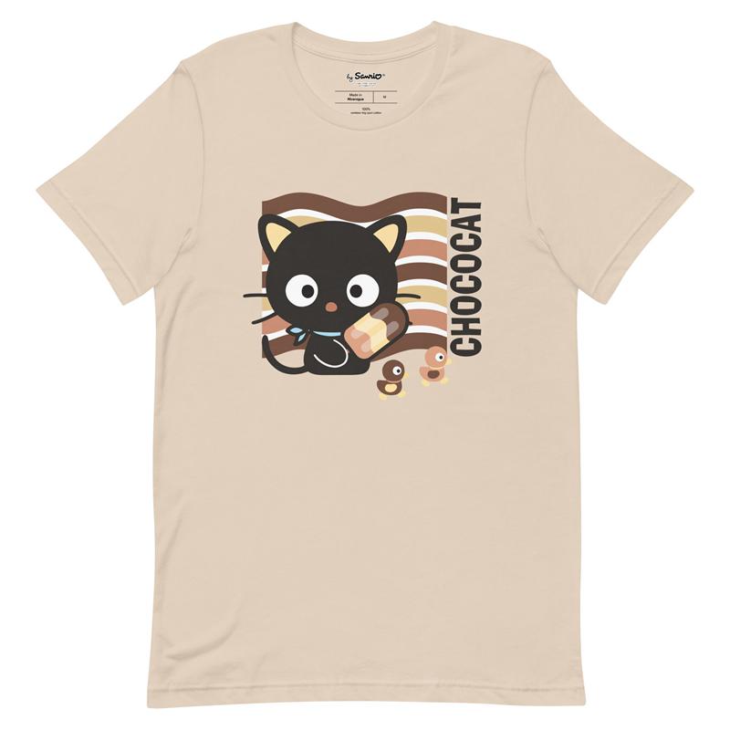 Sanrio Chococat Neopolitan Ice Cream Apparel Tee  USA |  TKJRC-6301