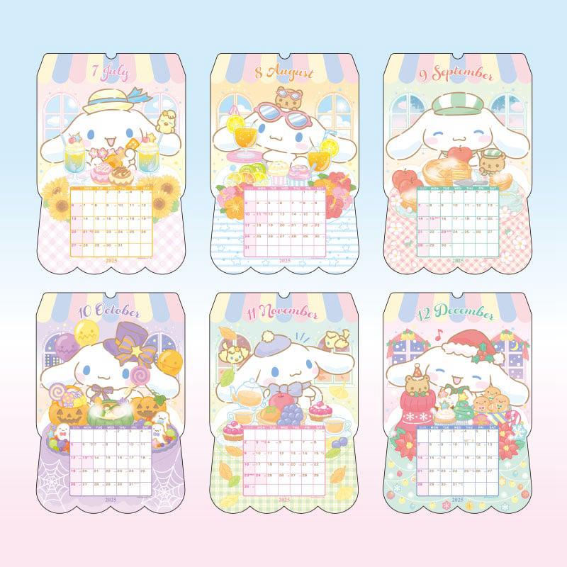 Sanrio Cinnamoroll 2025 Die-Cut Wall Sanrio Characters Calendar  USA |  HOVZU-1658