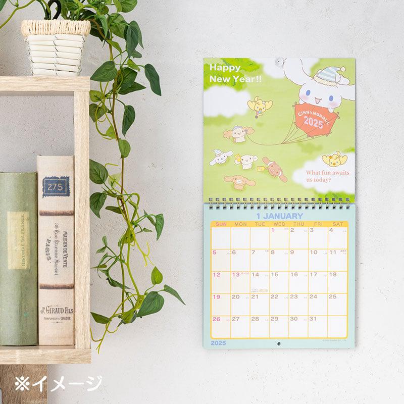 Sanrio Cinnamoroll 2025 Wall Sanrio Characters Calendar  USA |  IHVUL-2946