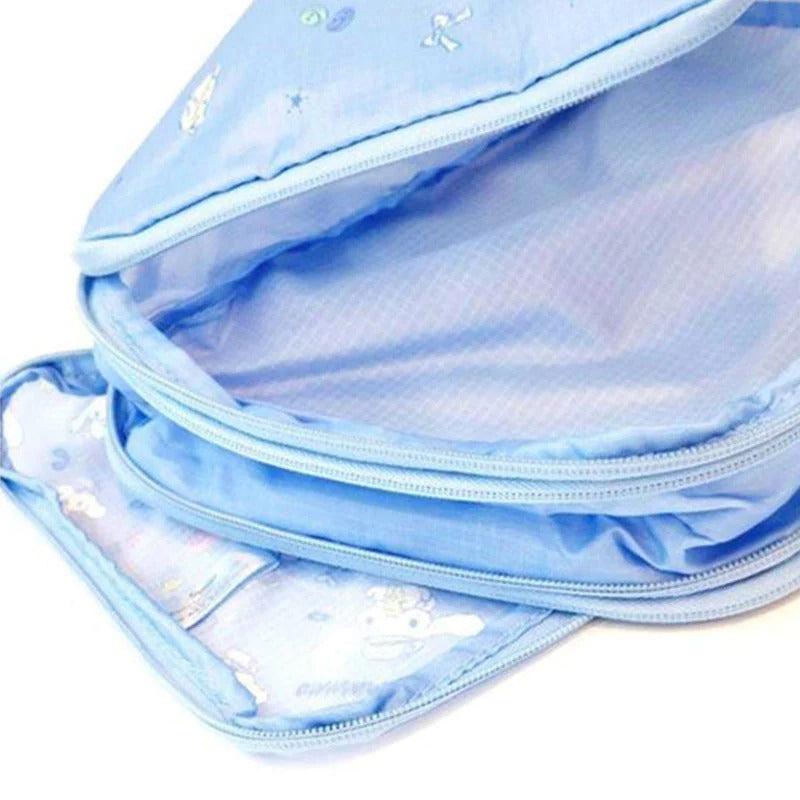 Sanrio Cinnamoroll Expandable Packing Cube (Gingham Paperboy Series) Bags Bags  USA |  MPZXG-3072