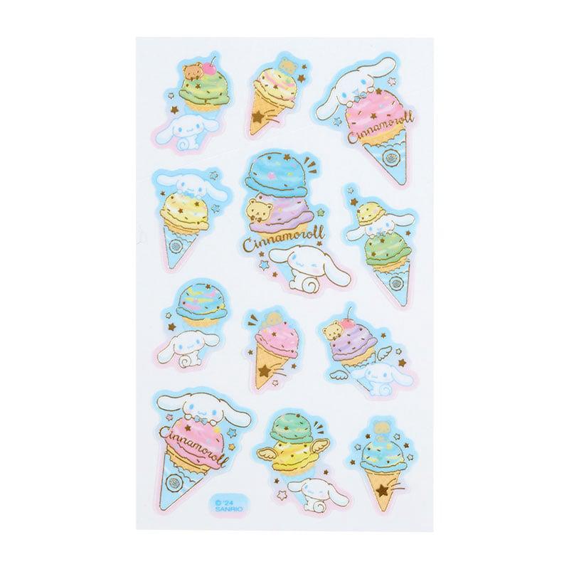 Sanrio Cinnamoroll (Ice Cream Party Series) Sanrio Characters Sticker Sheet  USA |  IQOKM-5748