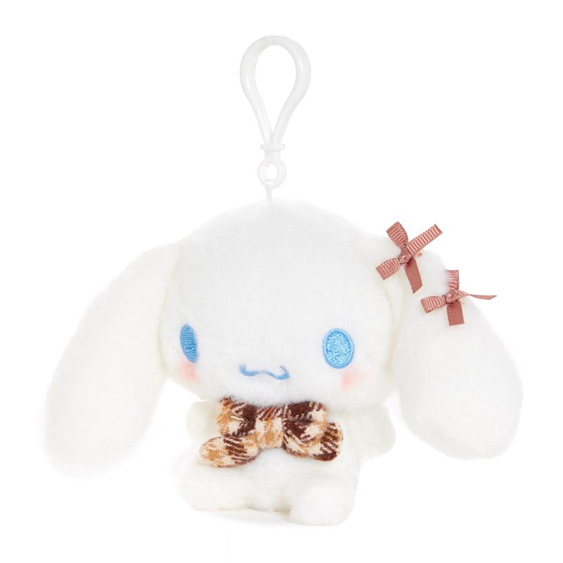 Sanrio Cinnamoroll Mascot (Mocha Check Series) Sanrio Characters Clip  USA |  RPYKV-2956