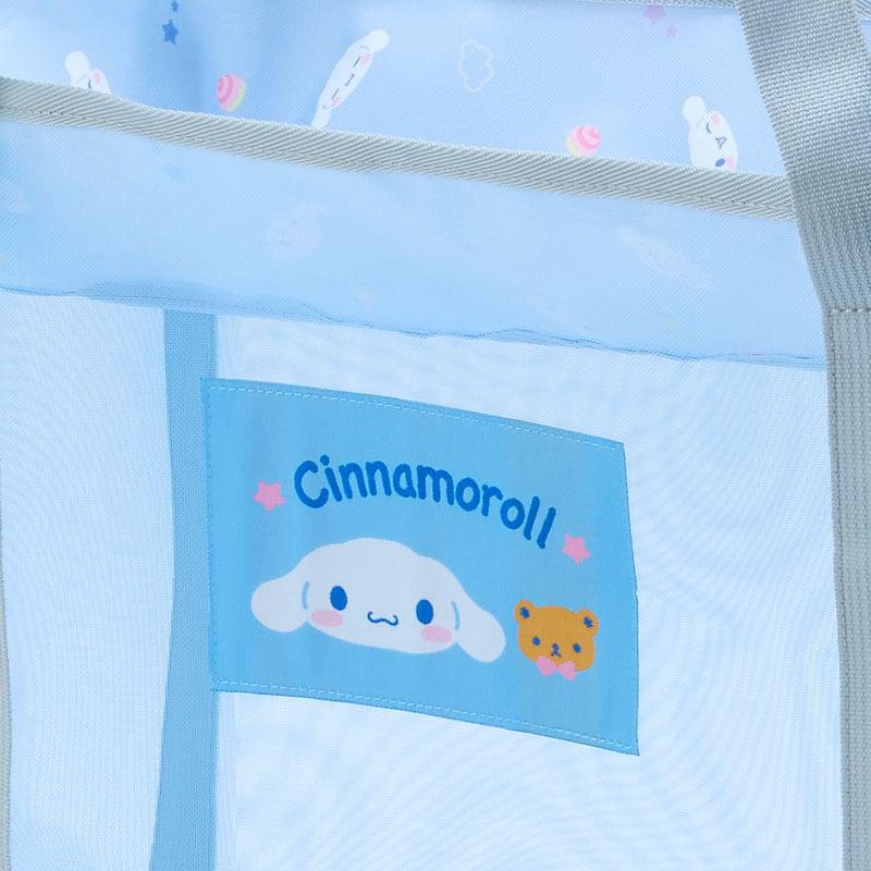 Sanrio Cinnamoroll Mesh Storage (Large) Sanrio Characters Tote  USA |  GNIOC-3241